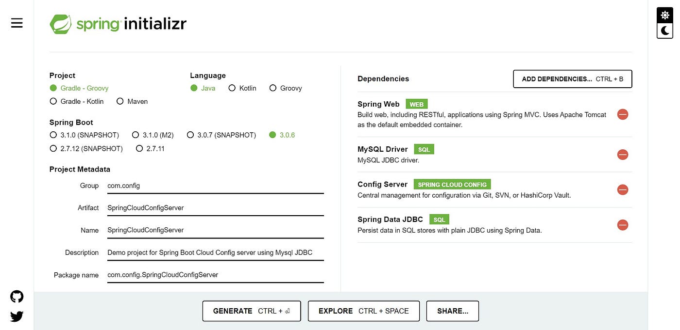Getting Started with Spring Cloud Config Server using JDBC by