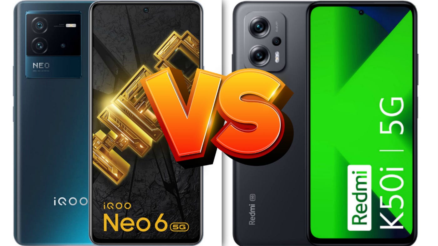 iqoo neo 6 or redmi k50i