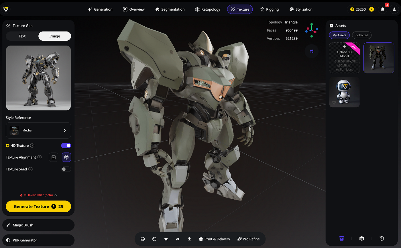 Tripo AI's New Ultra-Mode Generates Mind-Blowing 3D Models From Text/Image  Input | by Jim Clyde Monge | Generative AI