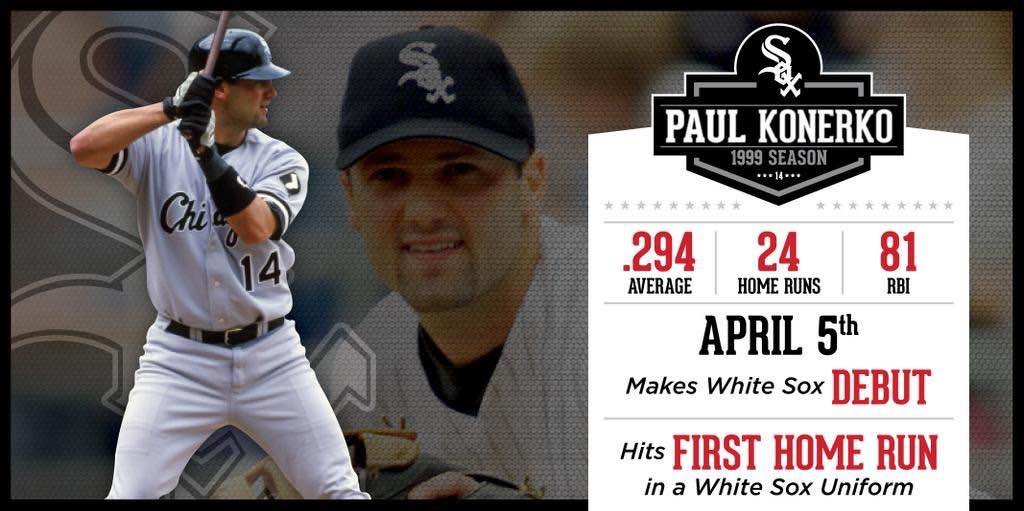 A look at Paul Konerko's first and last MLB home runs 