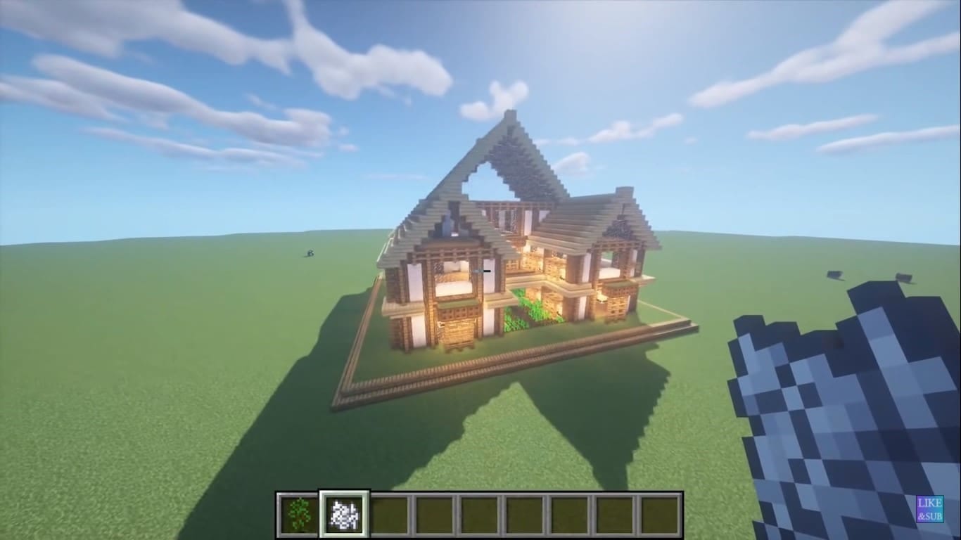 FOLLI MINECRAFT SURVIVAL HOUSE BRICKS  Minecraft survival, Minecraft house  designs, Minecraft projects