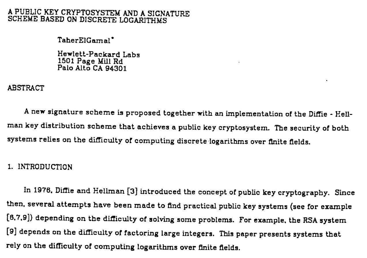 ElGamal Encryption With The Ristretto255 Group | by Prof Bill Buchanan OBE  FRSE | ASecuritySite: When Bob Met Alice | Medium