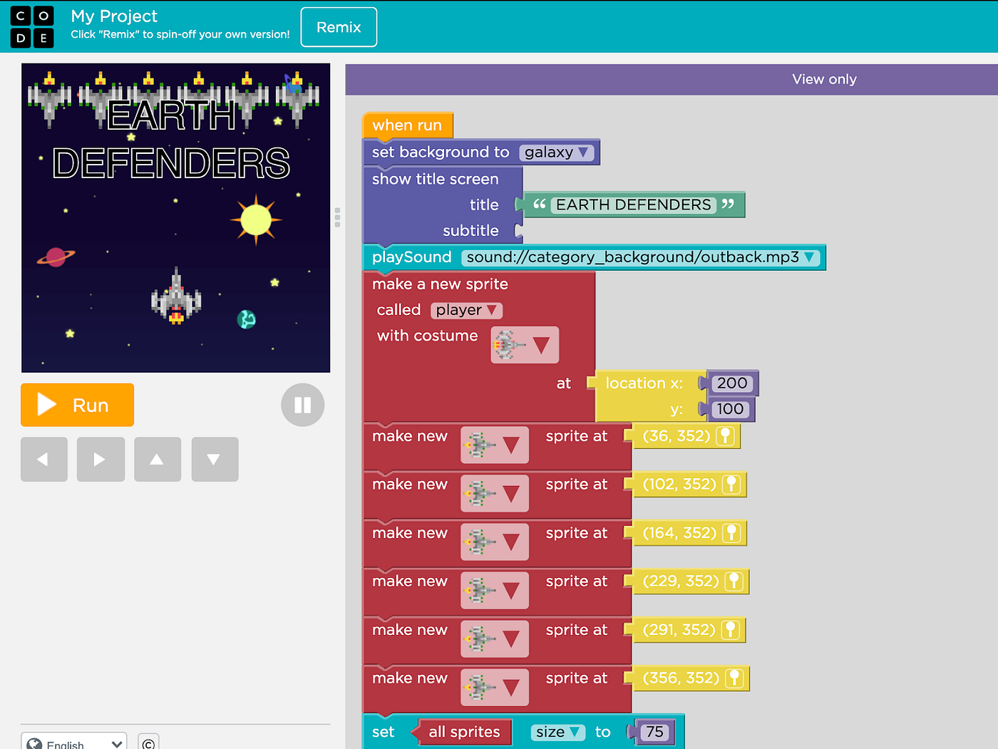 The Difference Between Scratch and Sprite Lab (from Code.org) – The Coding  Fun