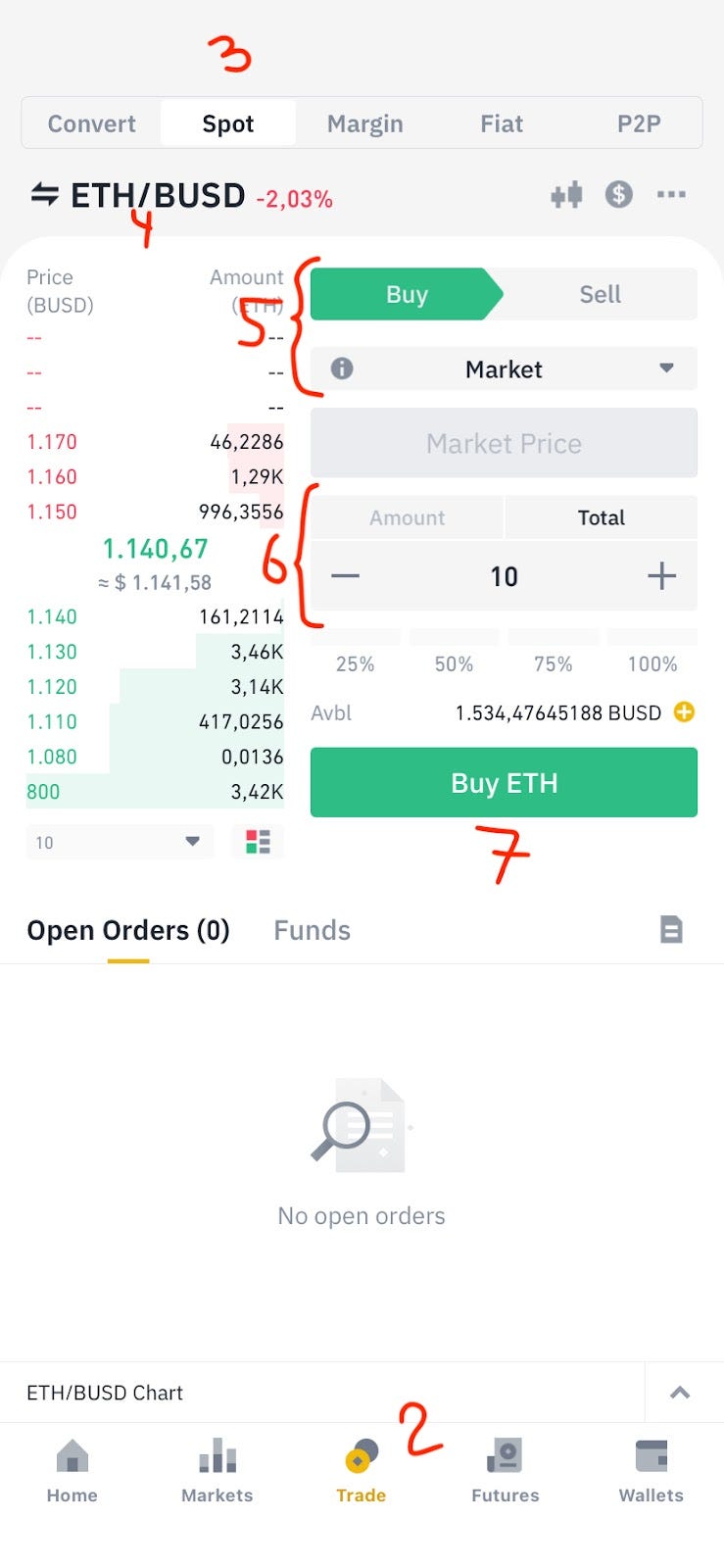 Como enviar ETH da Binance para sua carteira cripto | by QuickFlips | Medium