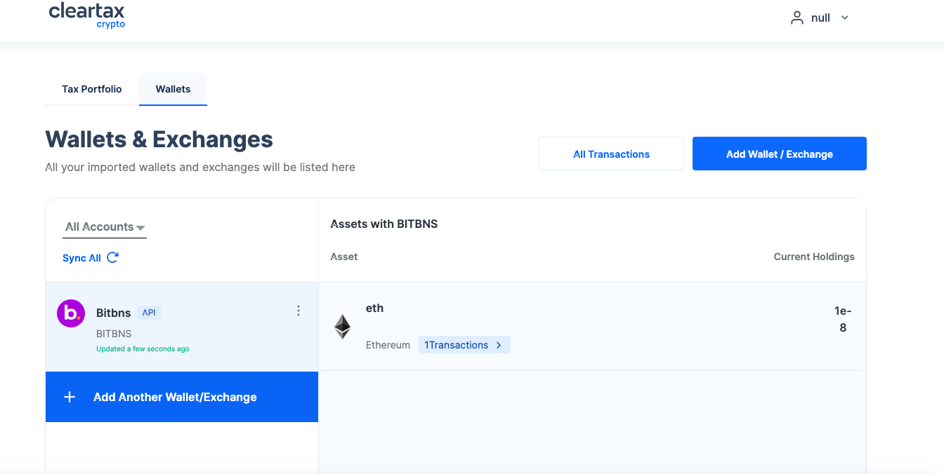 BNS <> Cleartax - An effective Income tax filing & compliance solution! |  by BNS | Bitbns | Medium