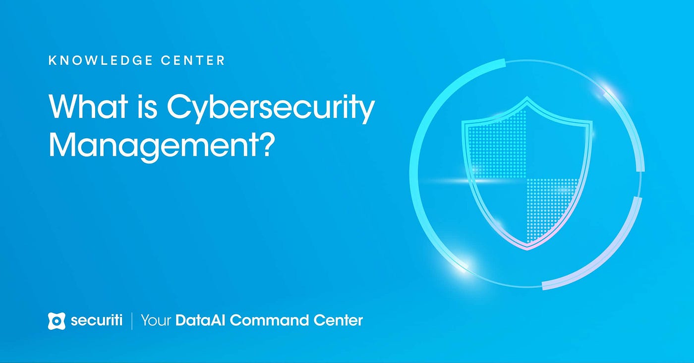 What is Cybersecurity Management? — Securiti