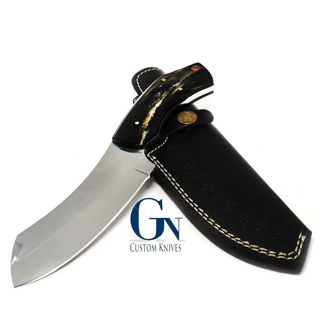 Stainless Steel Cleaver knife, Handmade knife Cleaver knife, Chef Knife |GN Custom Knives|