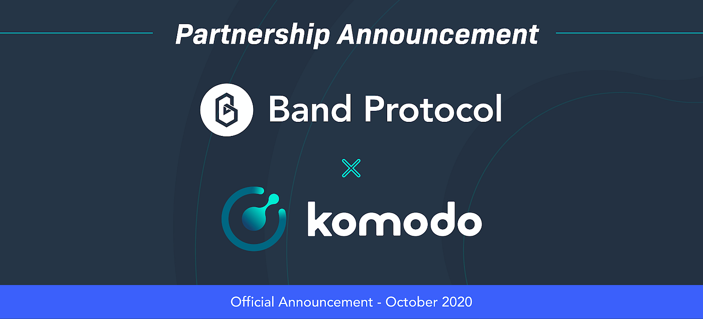 Komodo Strategically Partners and Integrates Band Protocol into Flagship  Decentralized Exchange AtomixDEX | by Kevin Lu | Band Protocol | Medium