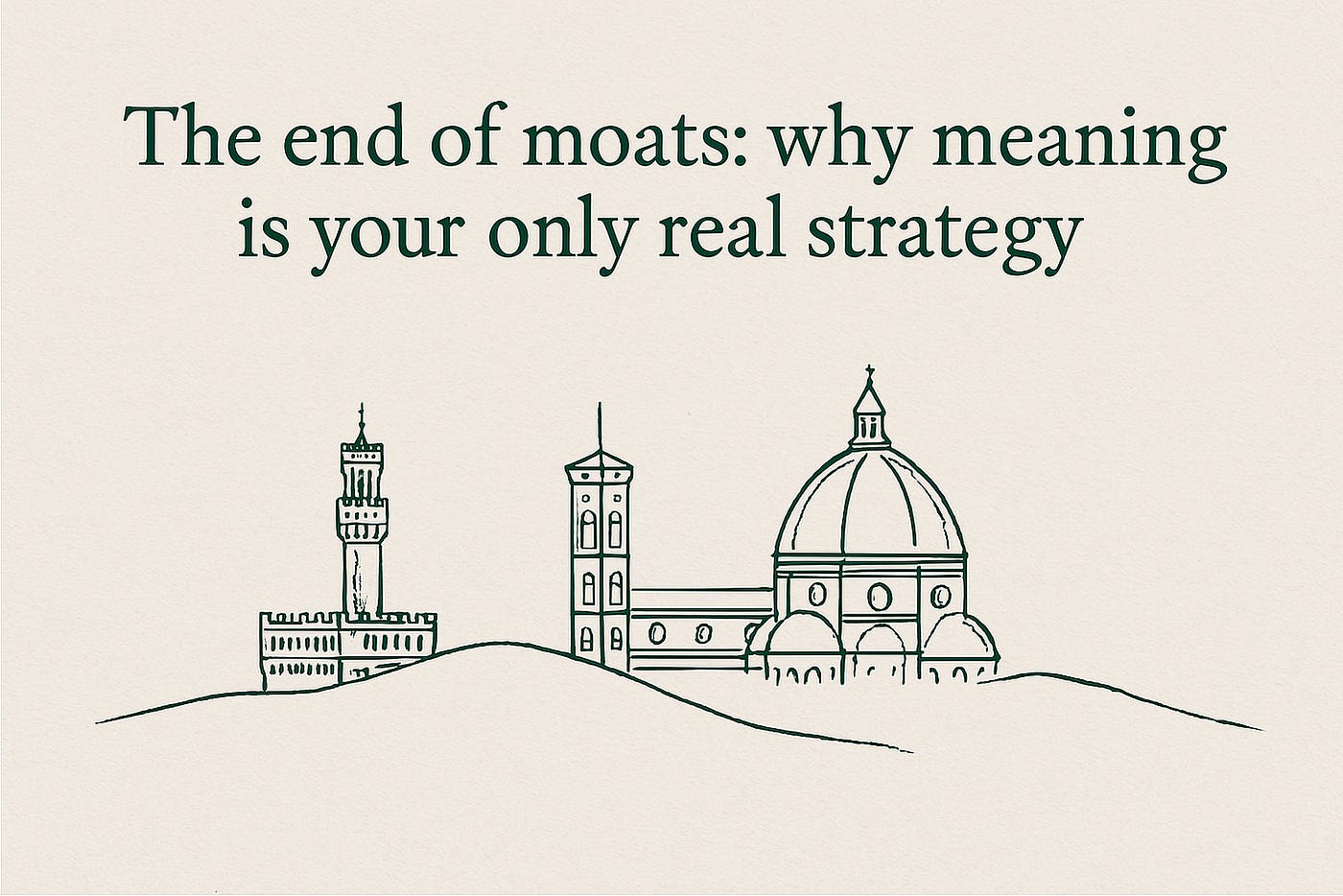 How to Innovate When Nothing is Defensible Anymore
