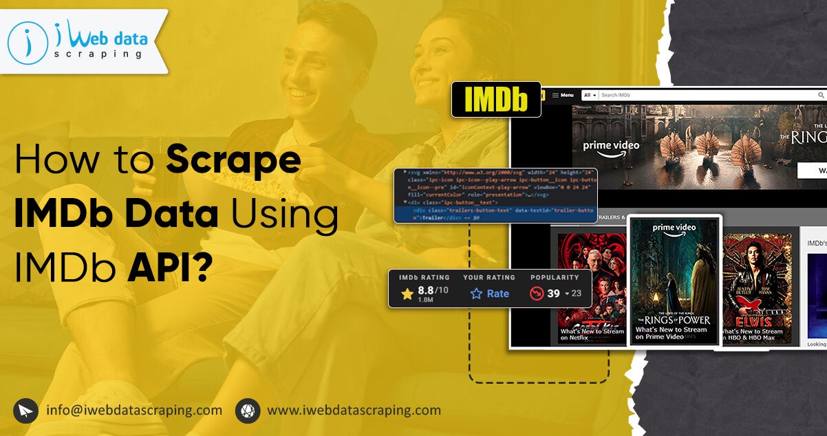 How to Scrape IMDb Data Using IMDb API? | by iwebdatascraping | Medium