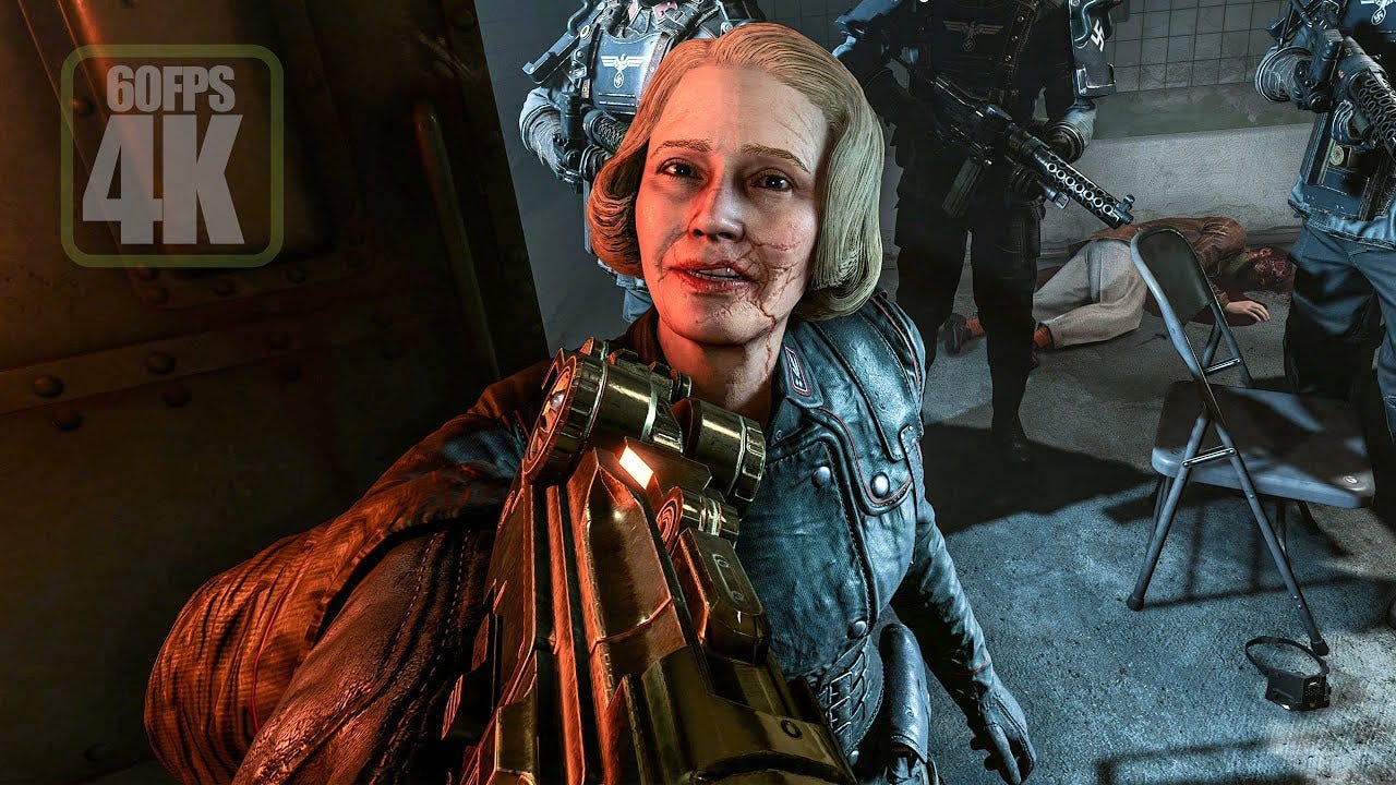 The real villain in 'Wolfenstein II' is a complicit America