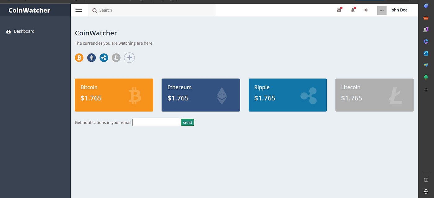 Using WebSocket to build a Real-time Cryptocurrency Tracker | by Michael  Imoabasi Etokakpan | Medium