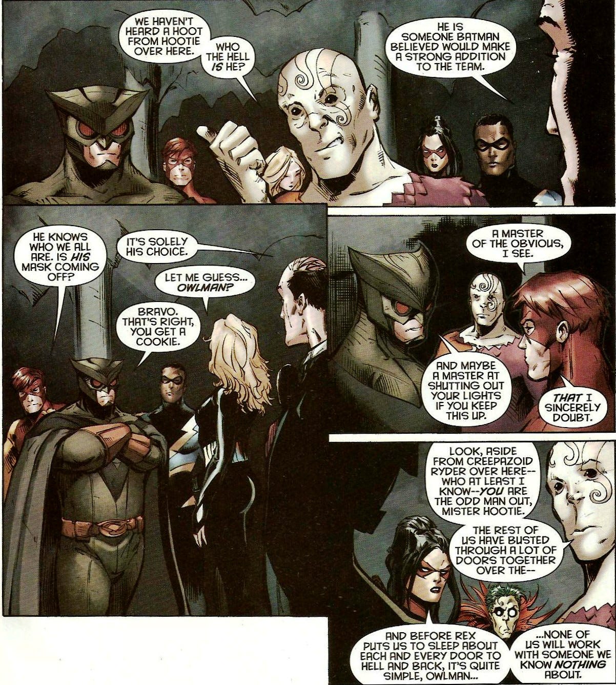 DC Comics & Crime Syndicate #2 Spoilers & Review: Owlman Has A Plan, But Will Ul
