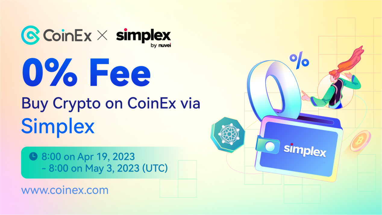 CoinEx y Simplex lanzan la promoción sin comisiones: ¡Compra criptomonedas  en CoinEx a través de Simplex sin pagar comisión! | by CoinEx en Español |  Medium