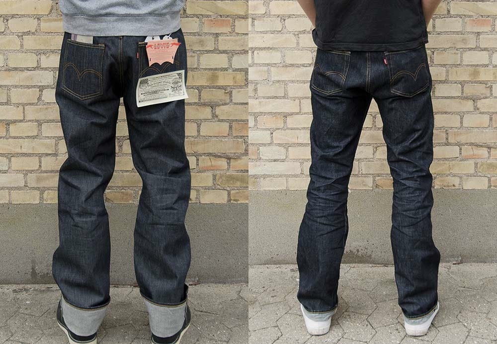 Fade Friday - LVC 1944 501xx (7 Years, 1 Month, 4 Washes)