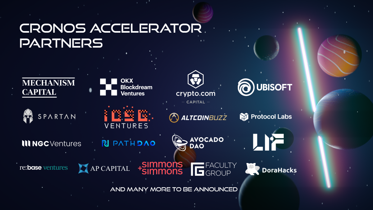 Cronos Accelerator Program: Cohort 1 Announcement | by Cronos Team | Cronos  | Medium