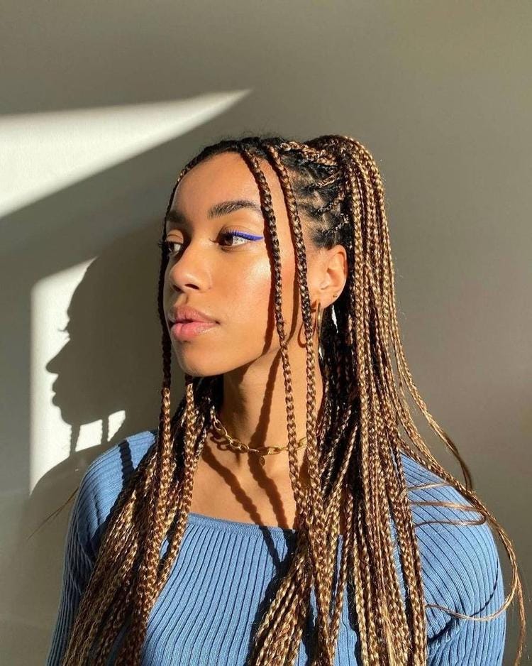 Box Braids Hairstyles. Hey there! If you're like me and love…, by Butlocs