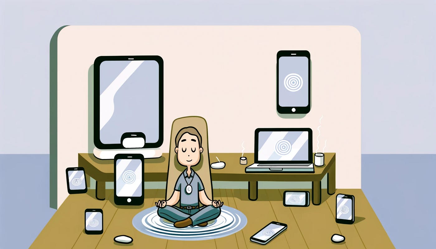 Digital Minimalism: Mastering Attention in a World of Distractions | by  Tokyo | Beautiful Life 101 | Medium