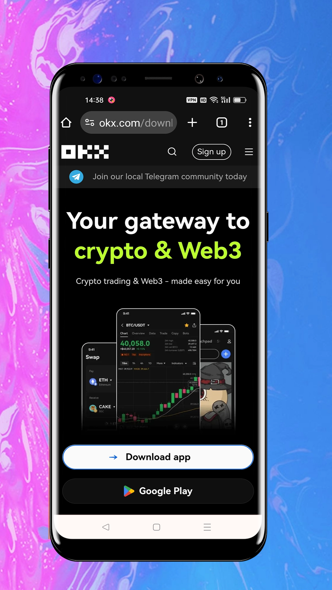 A Full Guide To Using The OKX Web3 Wallet: Android Version | by Qitmeer  Network | Medium