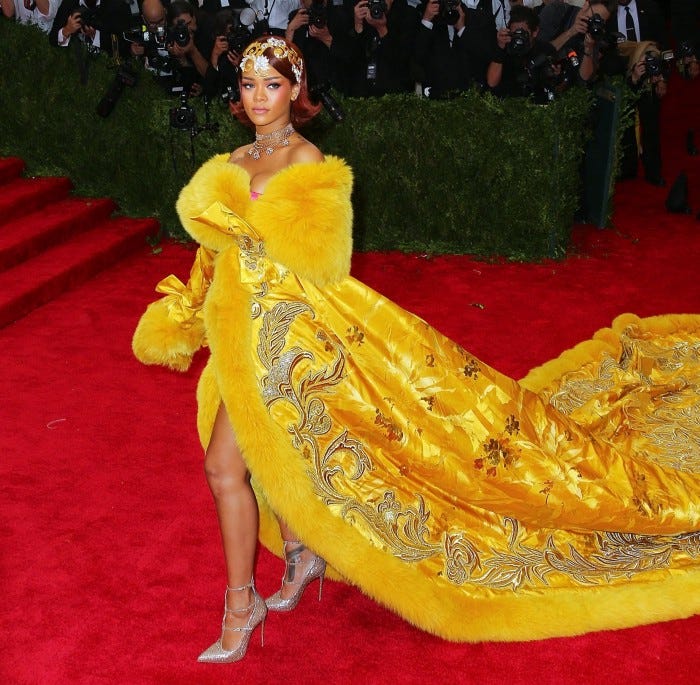 Reflection 1: Rihanna, a Fashion Icon | by Renee Pawaroo |  DesignThinkingfall | Medium
