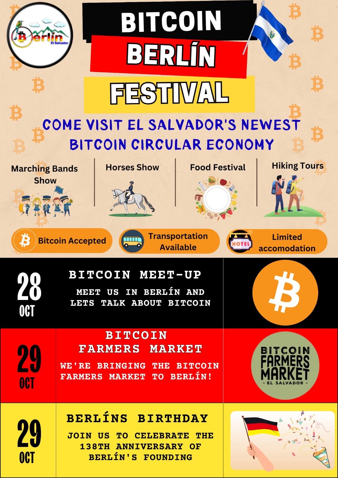 AB23 Schedule, Housekeeping and Side Events | by Adopting Bitcoin | Medium