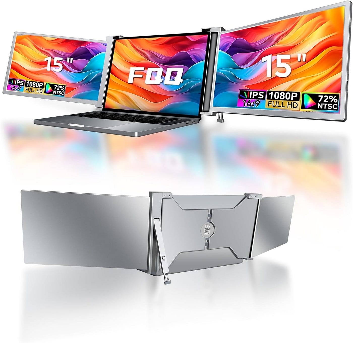 15" Triple Portable Monitor Review: A Comedic Perspective