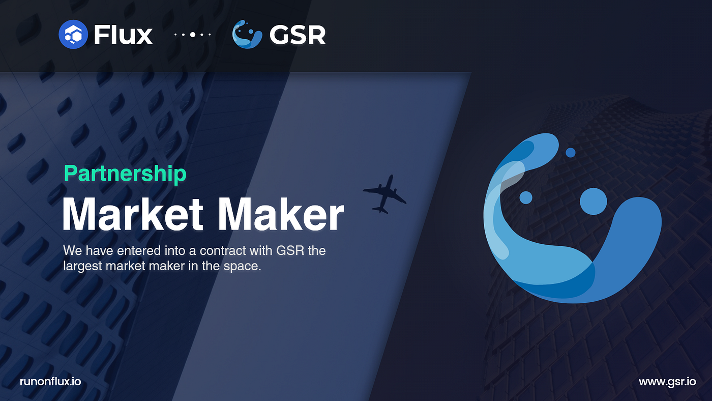 Taking the financial game to the next level — Flux signs with GSR. | by  Flux Official | Medium