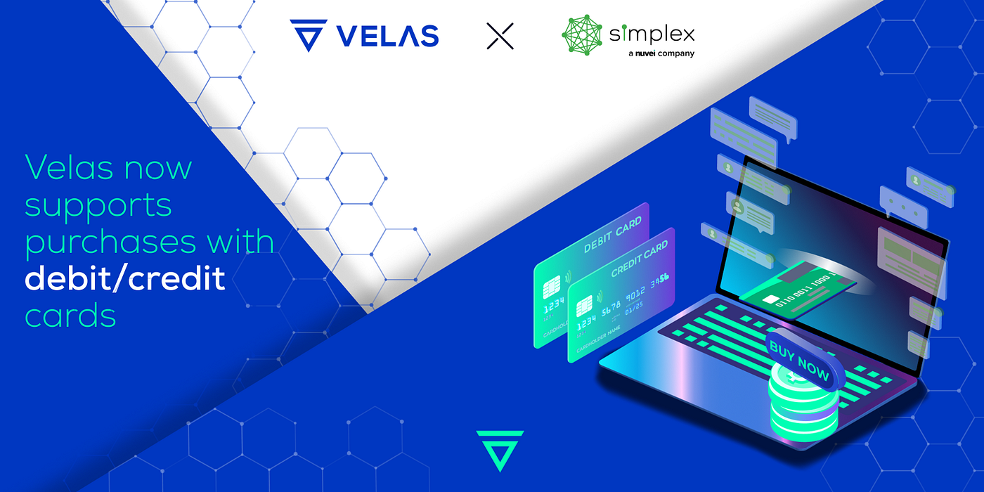 Buy $VLX with Debit & Credit Cards via Velas Wallet and Simplex | Medium