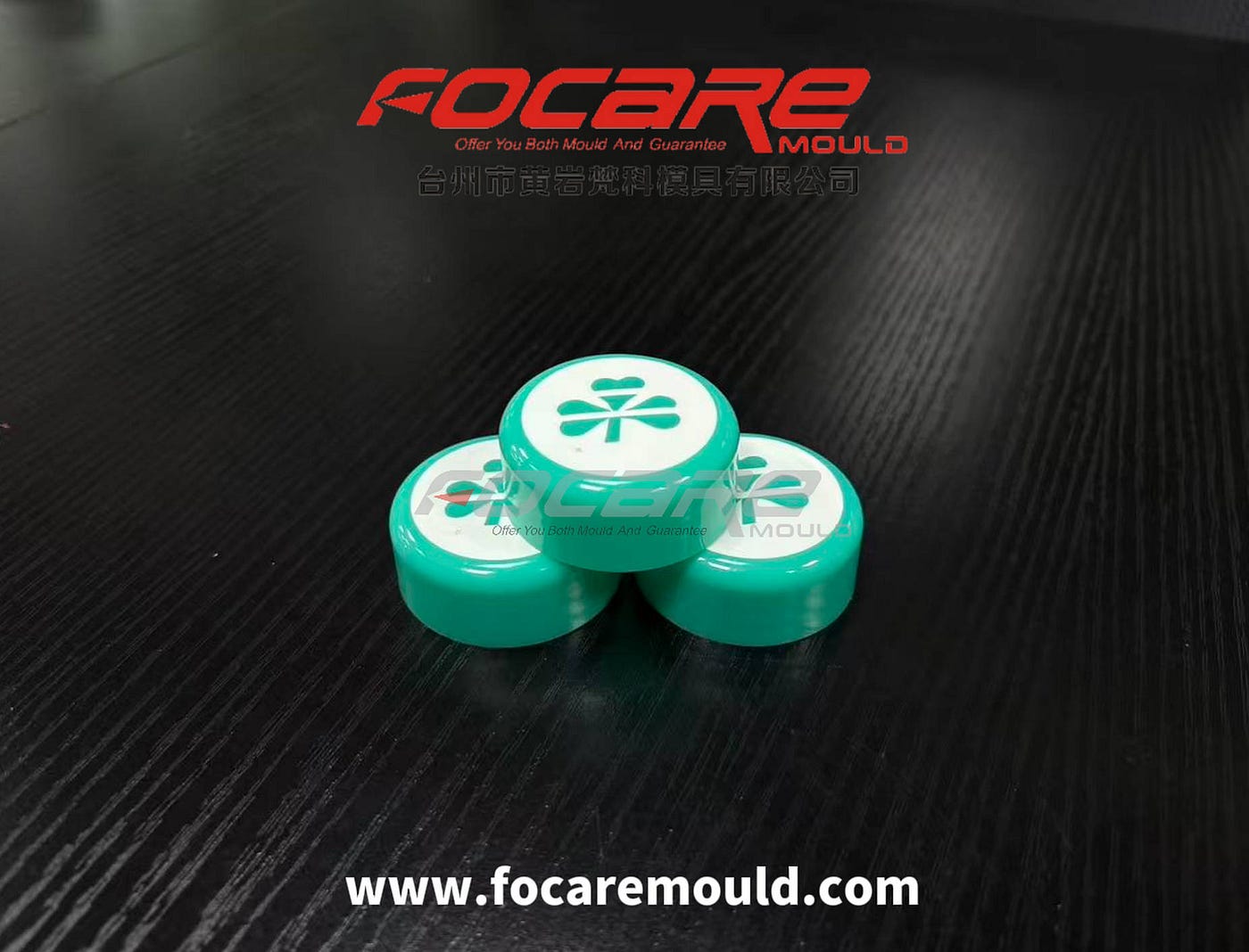 Two-Color Lucky Flower Lid Mold