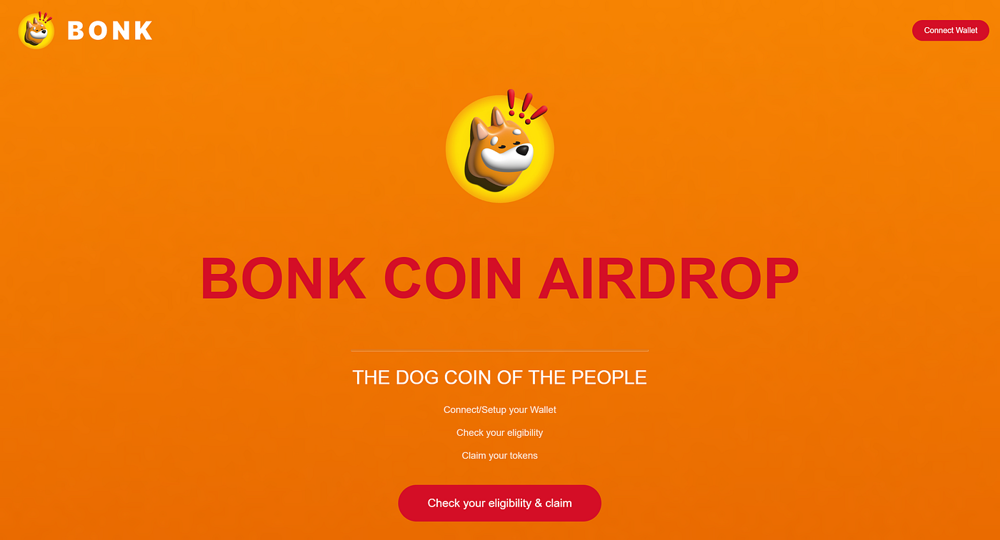 How to Get Eligibility for Bonk Airdrop — Tutorial | by William Carter |  Medium