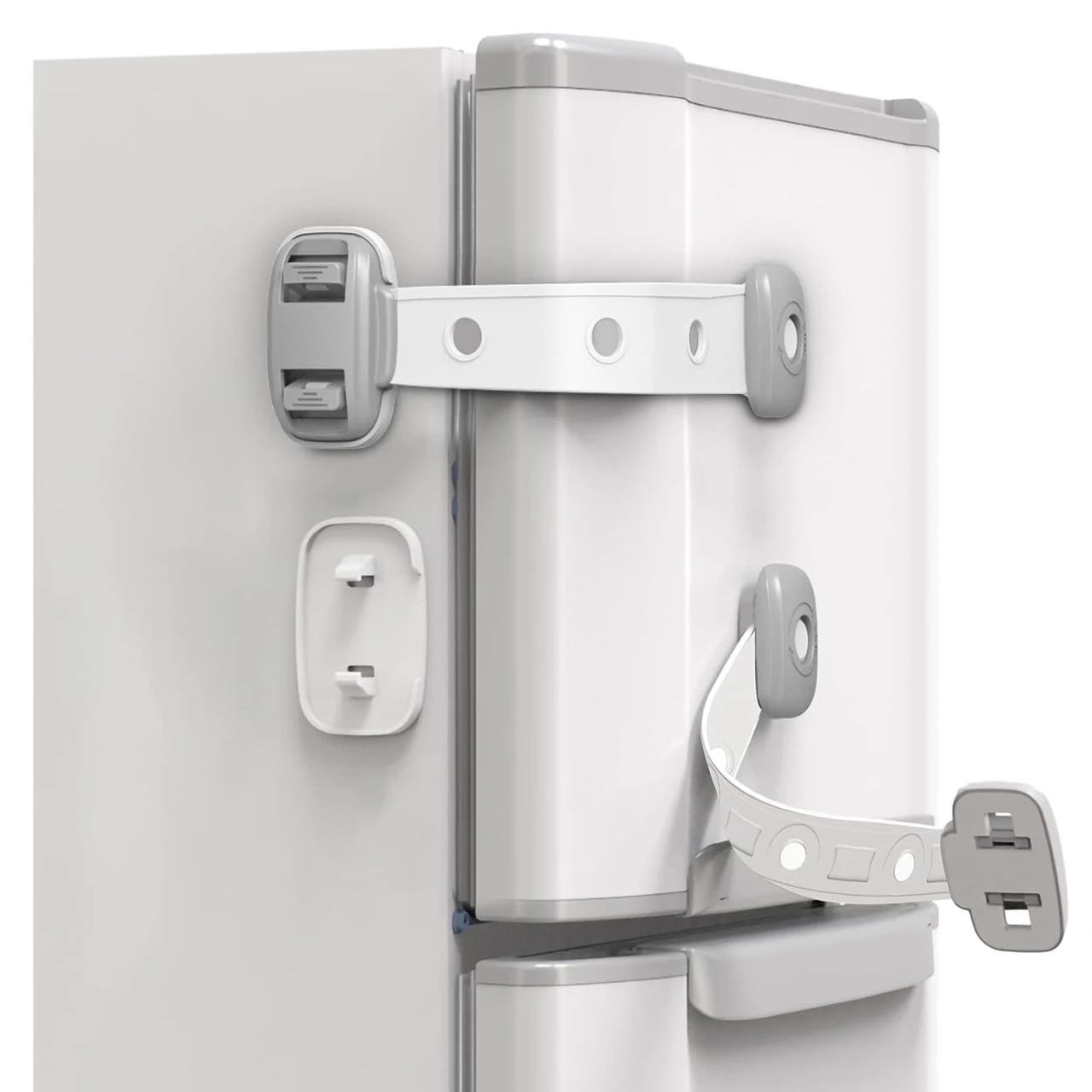 Refrigerator Lock Combination 4 Pack Fridge Locks For Adults Mini Fridge  Locks For Kids Refrigerator Adhesive Lock Freezer Door Lock Child Safe