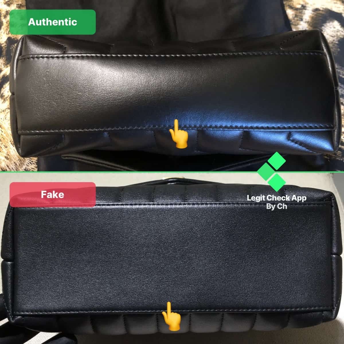 How to tell a fake vs genuine YSL bag