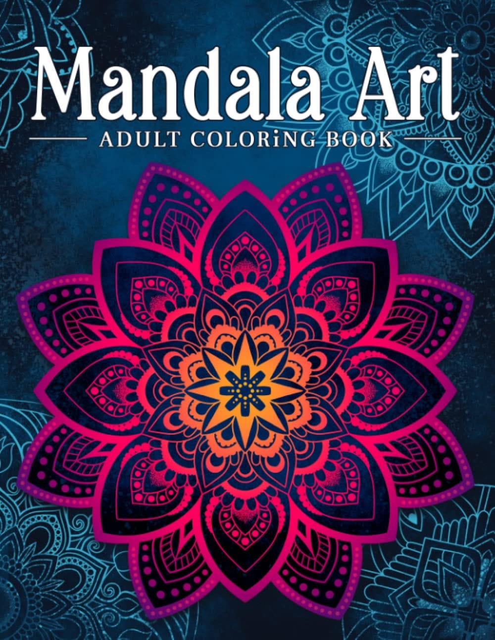 MANDALA Adult Coloring Book: 30 Coloring Mandalas To Relieve Stress And To  Achieve A Deep Sense Of Calm a book by Wonderful Press