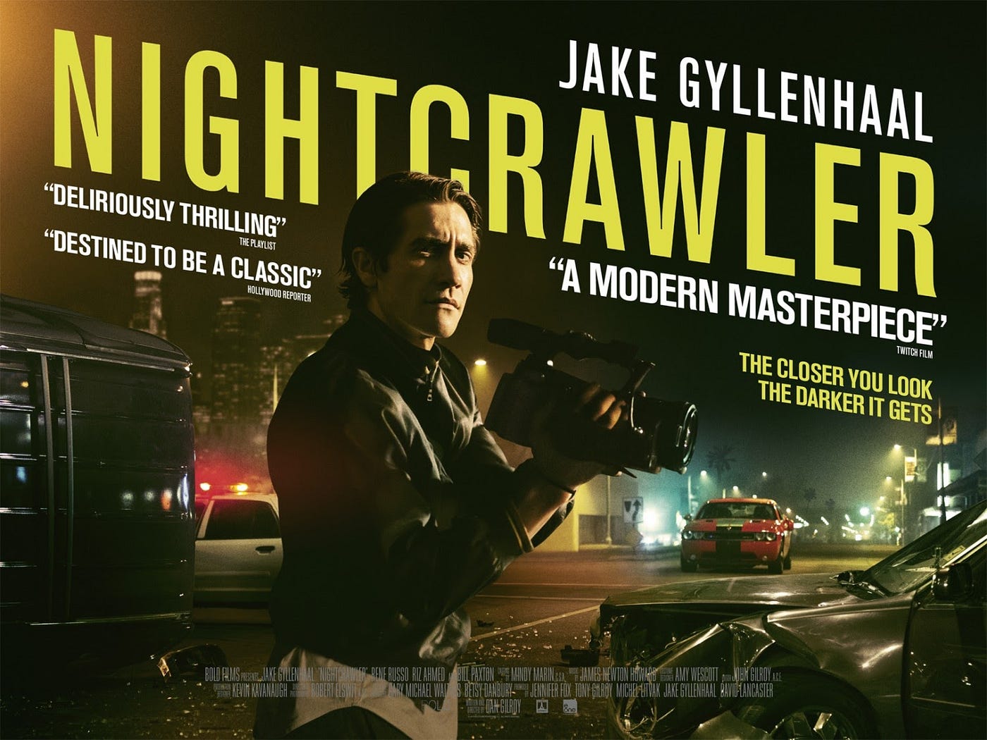 Nightcrawler (2014) Movie Review. Written by: Naufal; The Artsonis… | by  The Artsonis | Medium