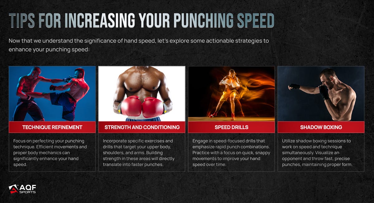 How to Punch Faster: Boxing Hand Speed Drills and Tips | by Aqfsportscom |  Medium