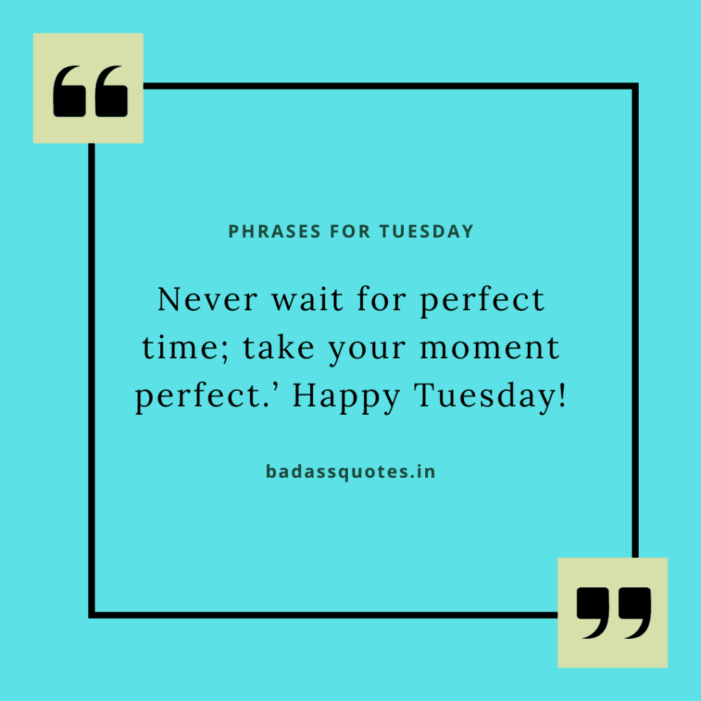 Tuesday Bar Quotes
