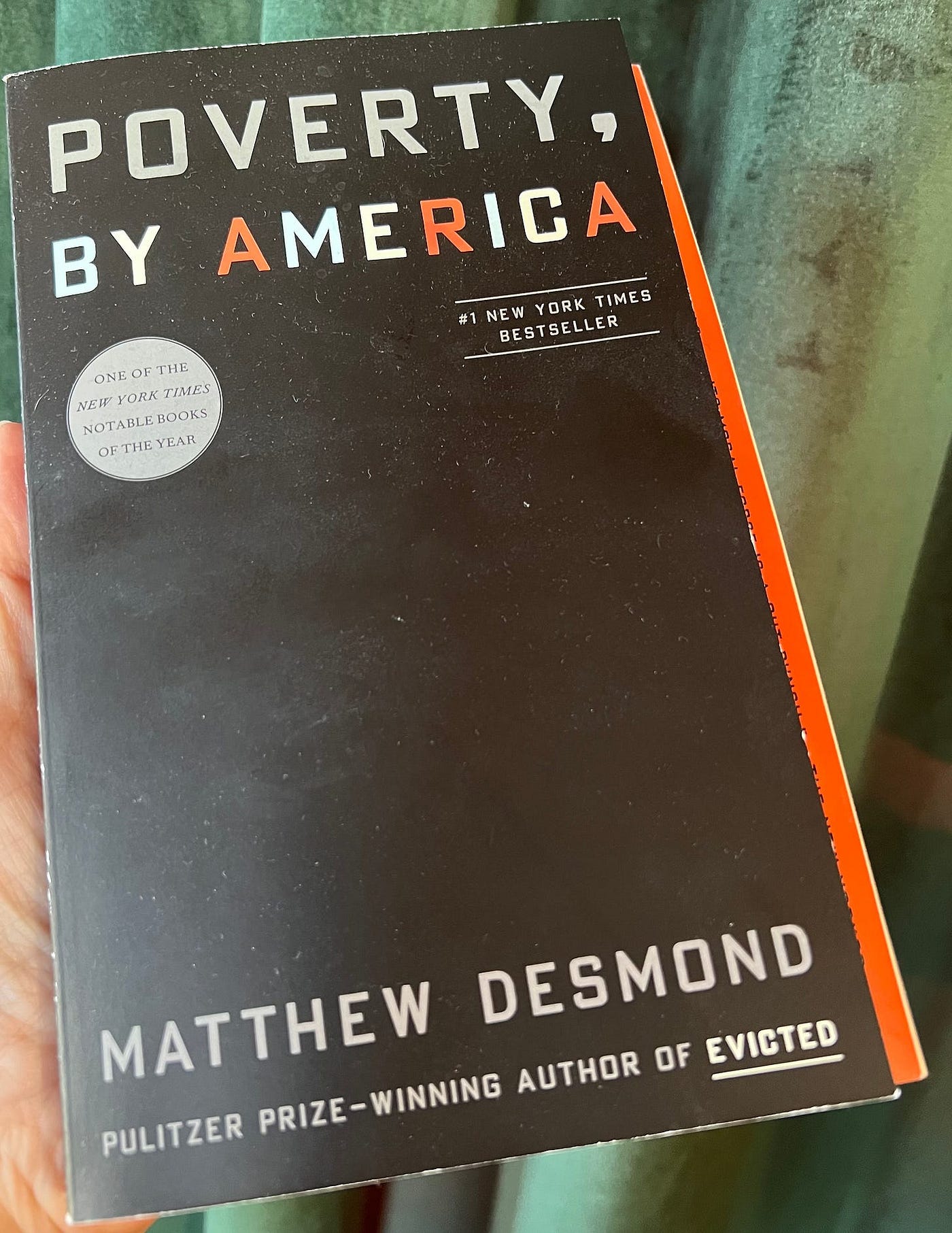 Read this book! (Photo by Michelle Teheux)