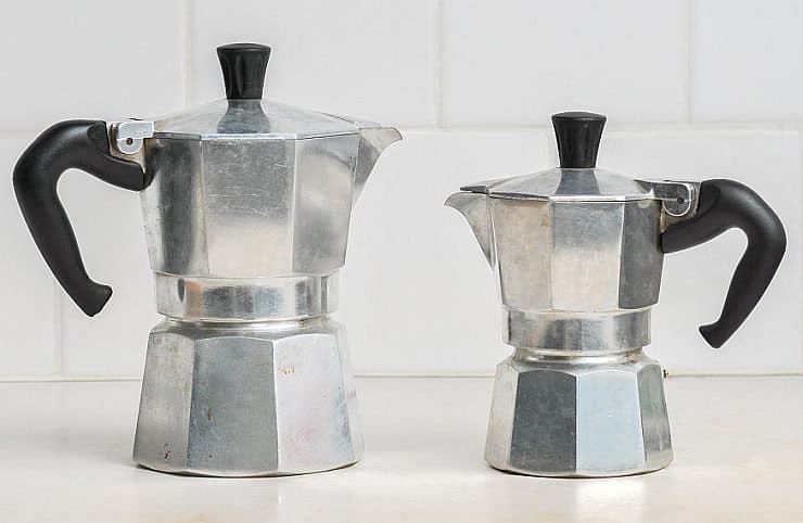 Alicia Electric Moka Pot Coffee Maker for Authentic Italian