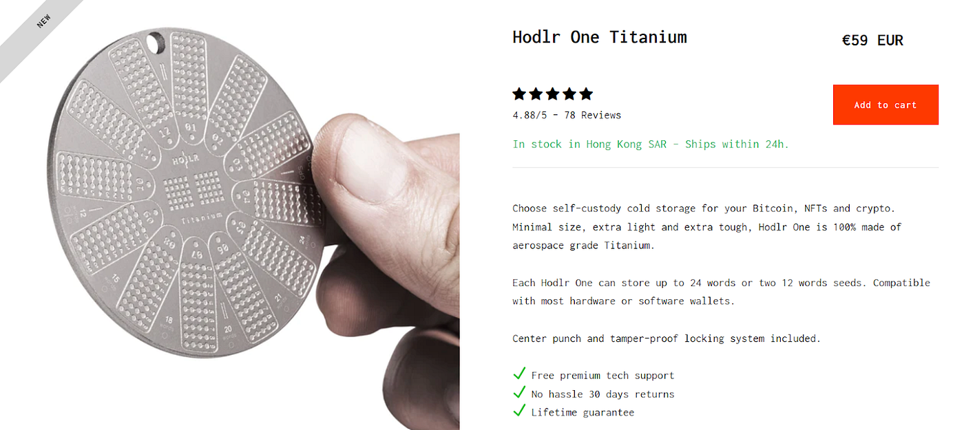 The Ultimate Guide to Store Your Seed Phrase | by Henrique Centieiro |  DataDrivenInvestor