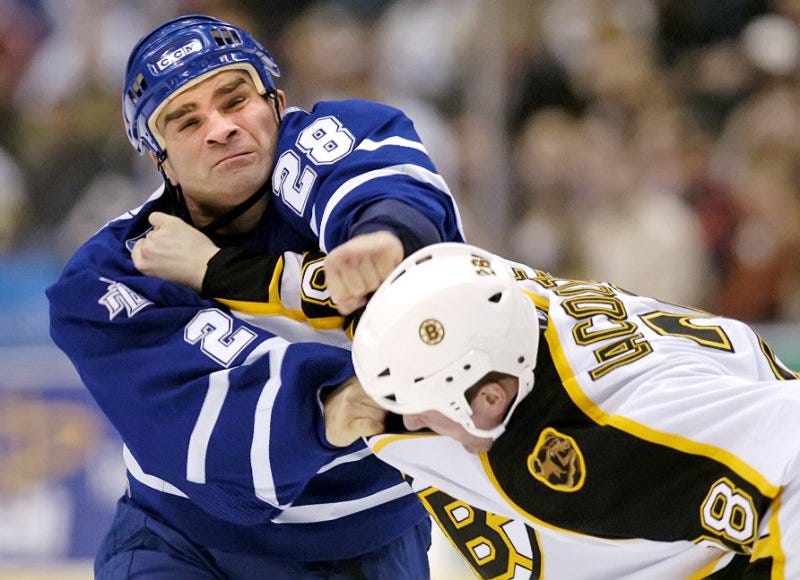 Former Toronto Maple Leafs Player Tie Domi Wants New Book About