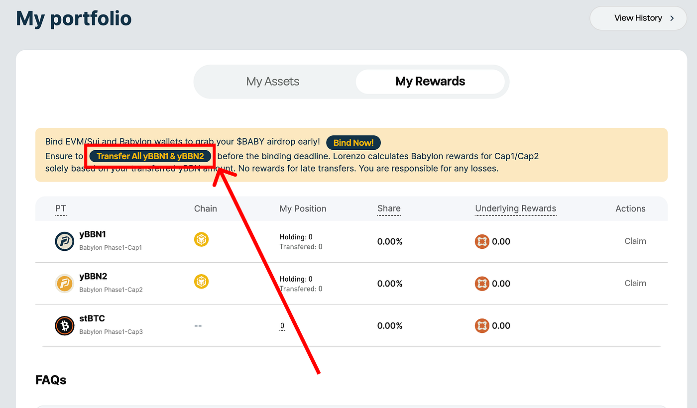 Babylon Airdrop Guide: How To Receive $BABY With Lorenzo Protocol | by  Lorenzo Protocol | Medium