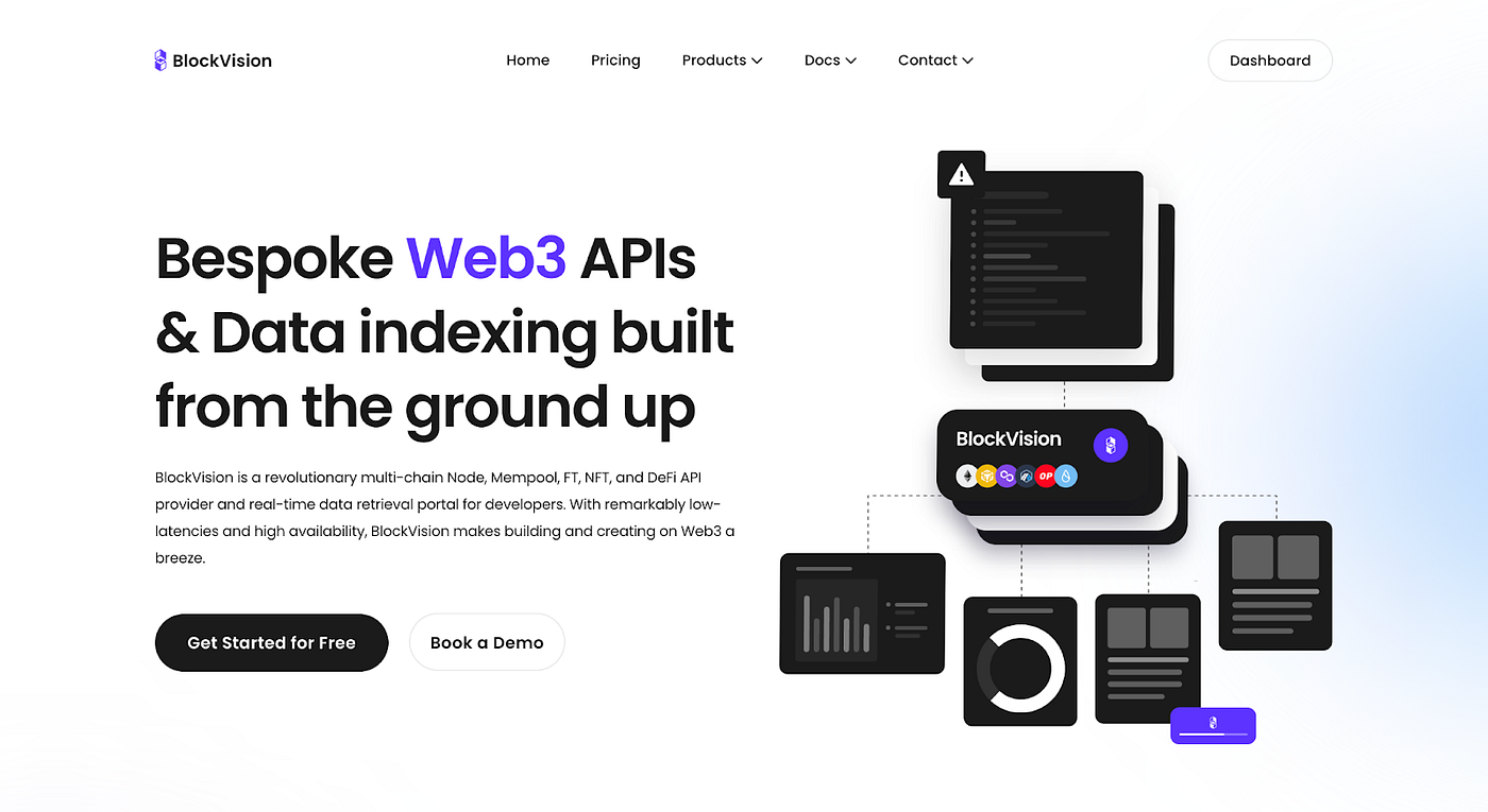 Top 10 indexed blockchain data APIs providers | Coinmonks