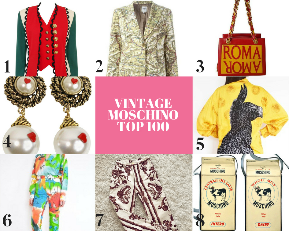 Moschino Top 100 Curated by Trendlistr, by Trendlistr
