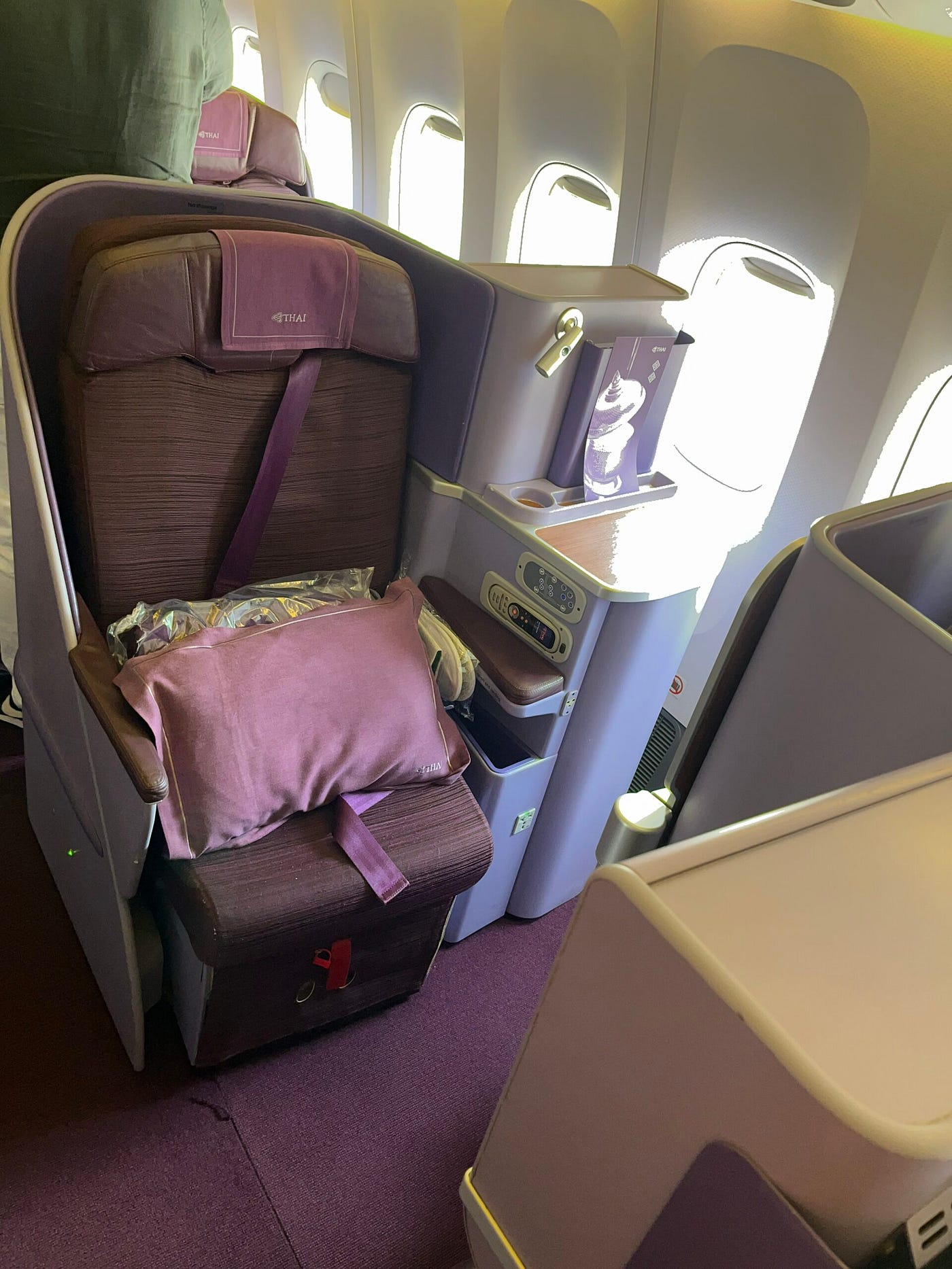 BKK — FRA mit Thai-Airways in BC
