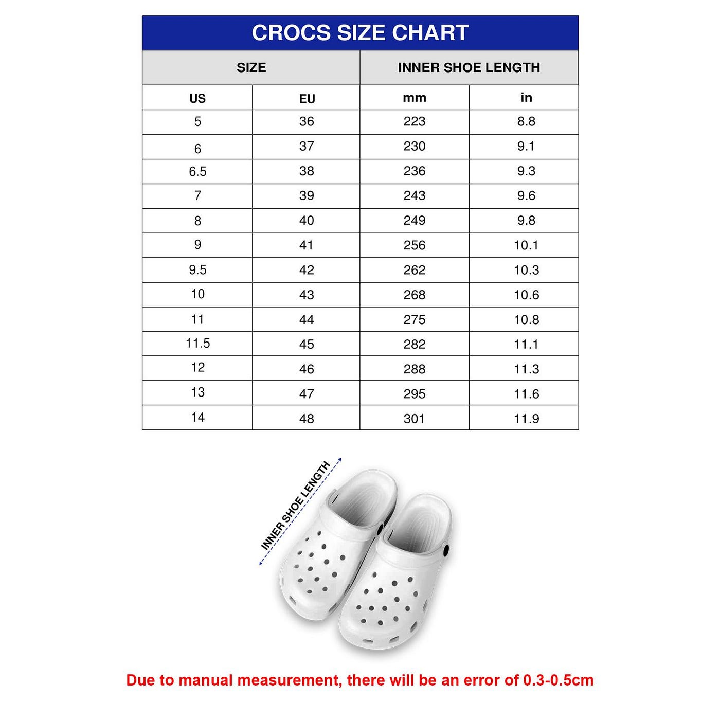 mlb size chart shoes