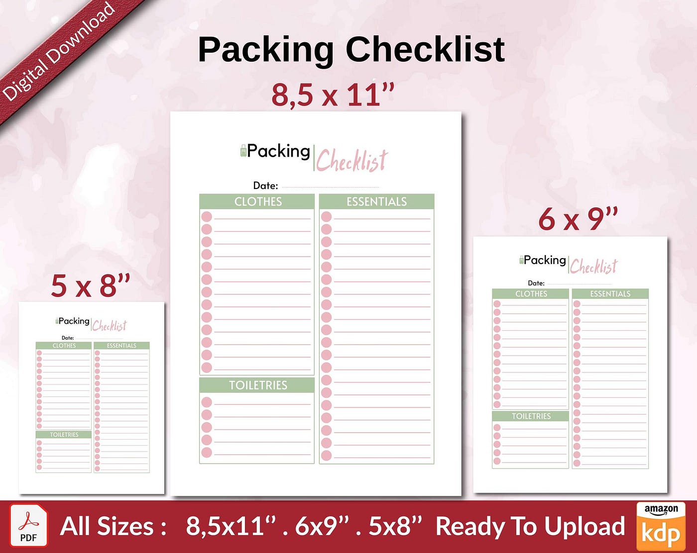 The Planner sizes I use and why