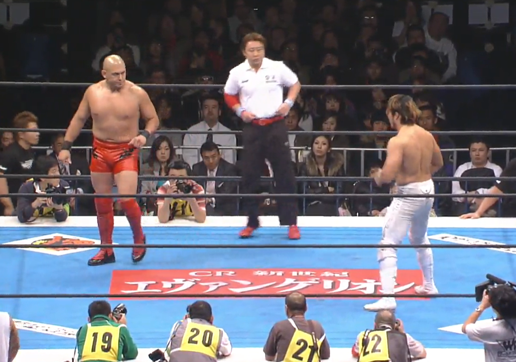 WRESTLE KINGDOM 20 パンフレット ラージトートバッグ 棚橋弘至×KAT$UO コラボラージトートバッグ（ブラック）