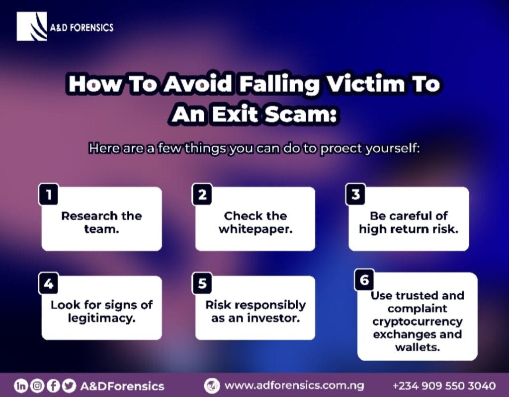 How to Identify an Exit Scam and Avoid Falling Victim: The Case of KOKOMO  Finance. | by A&D Forensics | Medium