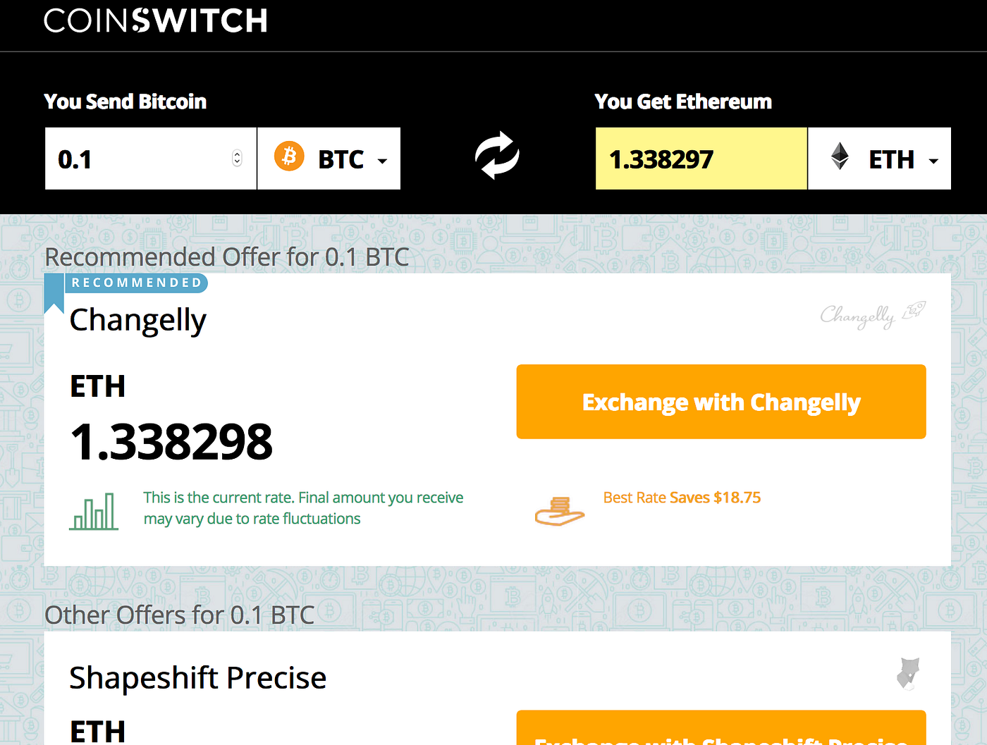 How to buy SONM (SNM) on CoinSwitch | by CoinSwitch | CoinSwitch | Medium