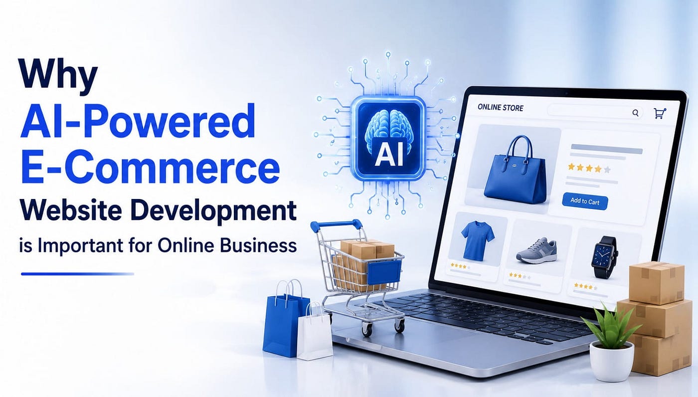 Why AI-Powered E-Commerce Website Development is Important for Online Business